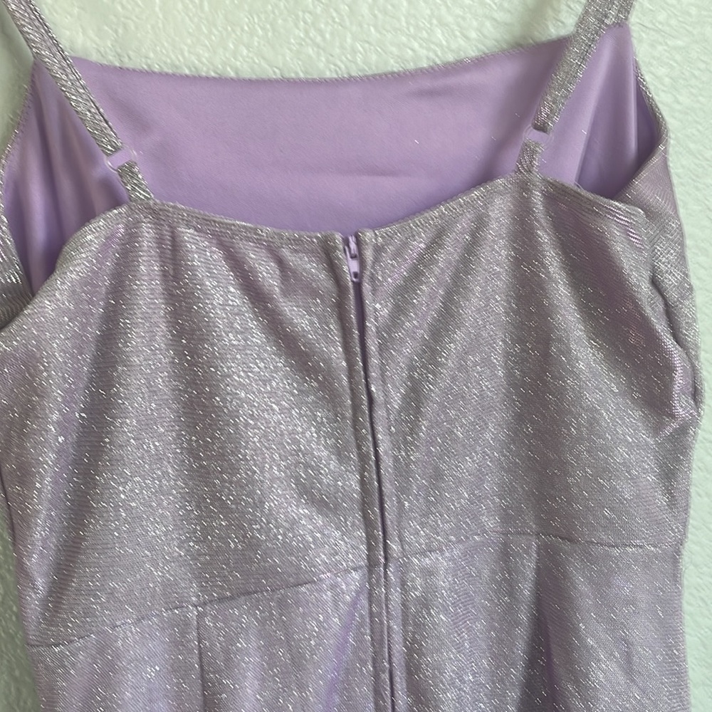 Light purple glitter Dress - Picture 8 of 9